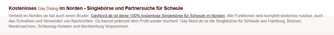 verliebt im norden singlebörsen für schwule