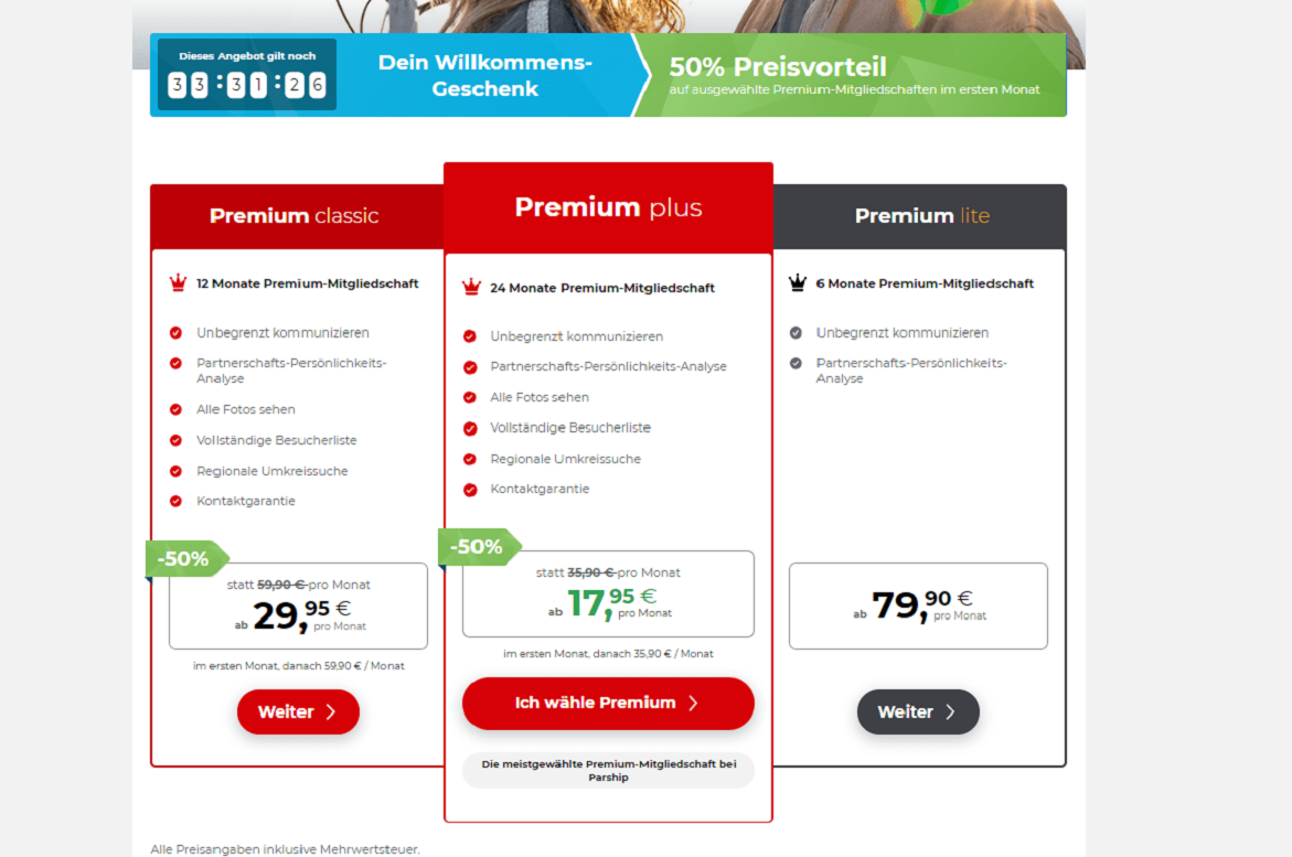 parship premium
