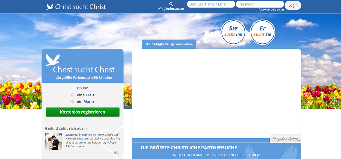 christ sucht christ test